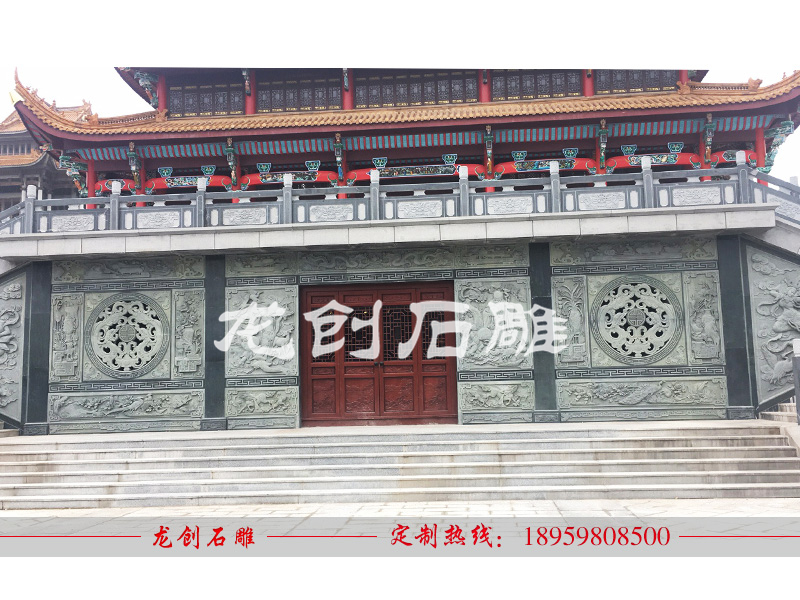 安徽省蚌埠市棲巖寺浮雕壁畫(huà)安裝
