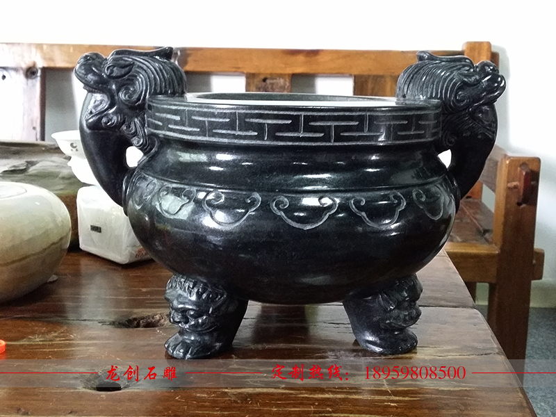 定做石雕香爐價格 石雕香爐批發(fā)廠