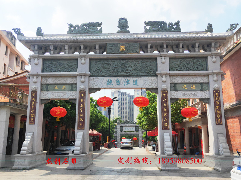 石雕牌樓多少錢(qián)