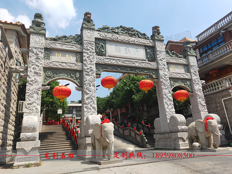 石雕牌樓多少錢(qián)